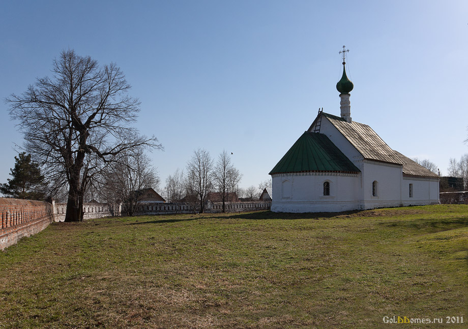 Кидекша,Борисоглебский монастырь 1399г,Церковь Архидиакона Стефана 1780г