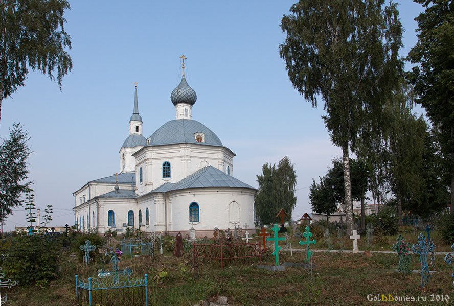 Кострома,Церковь Александра и Антонины в Селище 1786г