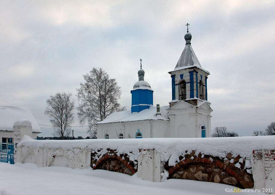 Солецкий район,Молочково,Церковь Успения Пресвятой Богородицы 1815г