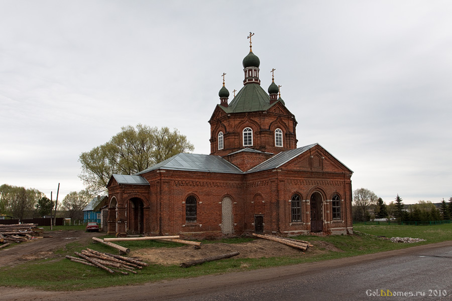 Переславский район,с.Елизарово,Церковь Троицы Живоначальной 1845г