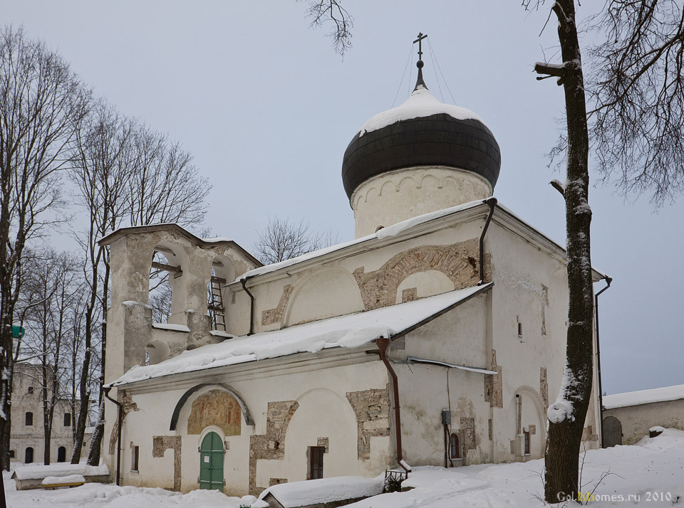 Псков,Спасо-Преображенский Мирожский монастырь, Спасо-Преображенский Собор 1156г