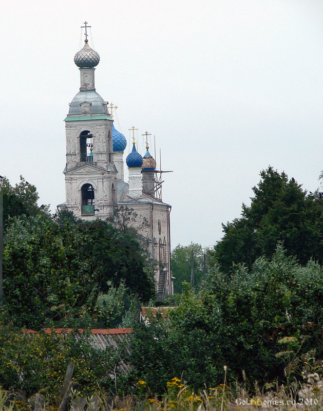 Скнятиново,Церковь Казанской иконы Божией Матери 1693г