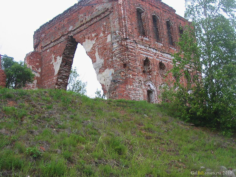Рыбинский район,,Коприно (Петраково),Церковь Воздвижения Креста Господня 1787г