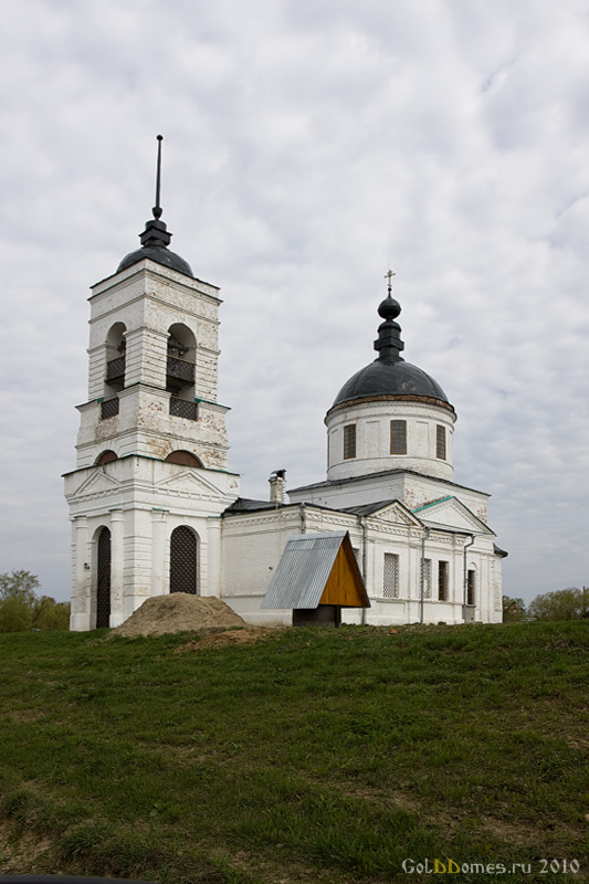 Суздальский район,с.Кутуково,Церковь Николая Чудотворца 1833г
