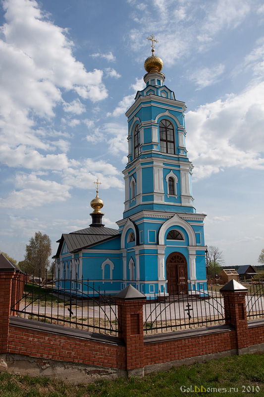 Суздальский район,с.Ляховицы,Церковь Бориса и Глеба 1863г