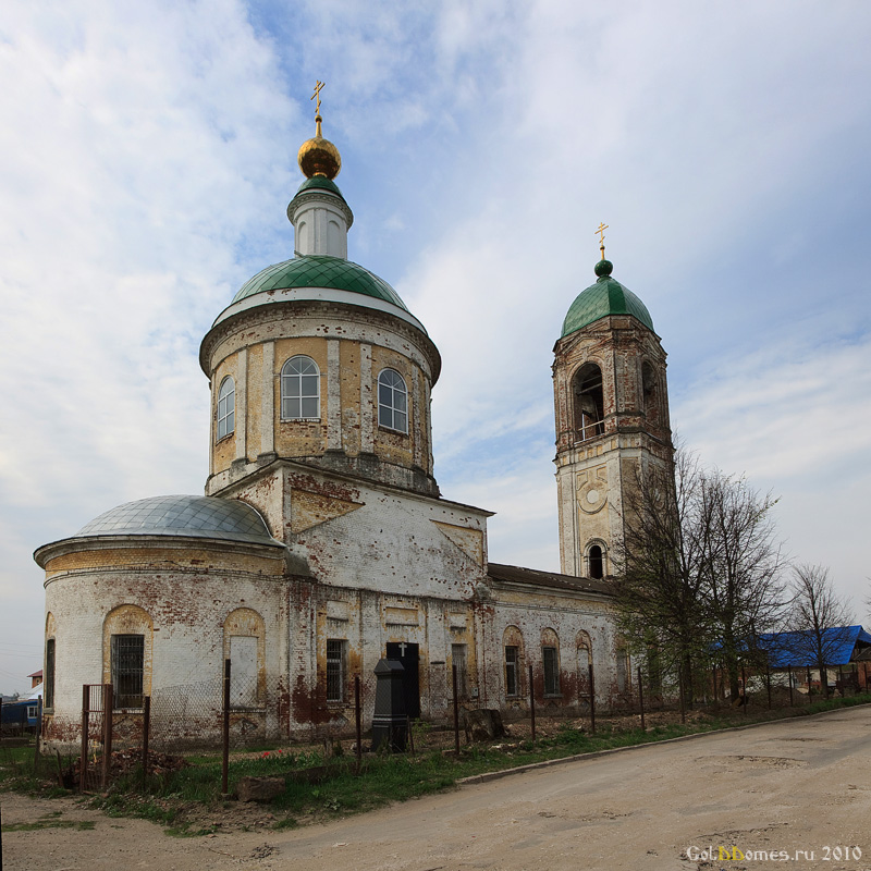 Суздальский район,с.Новое,Церковь Илии Пророка 1831г