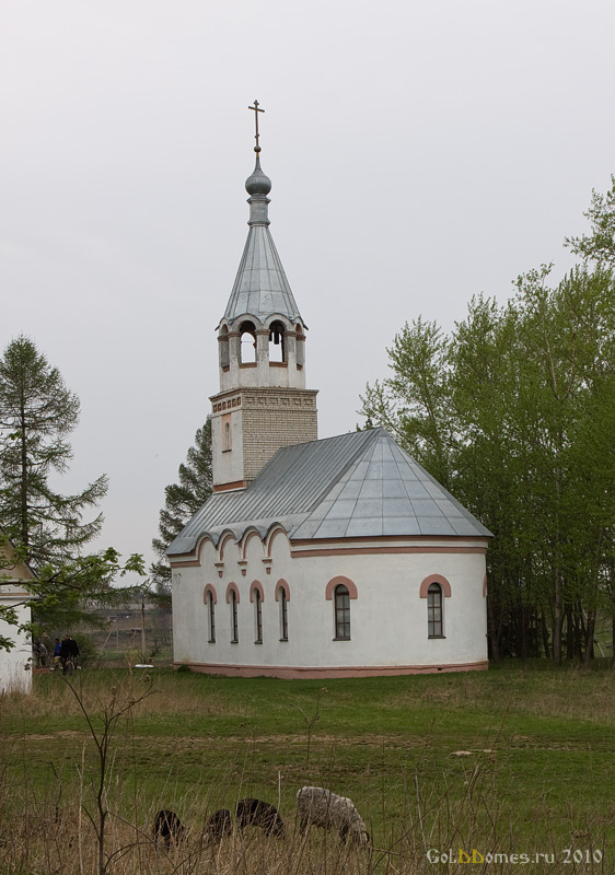 Суздальский район,с.Павловское,Церковь Георгия Победоносца 2004г
