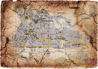 Интерактивная карта архитектурных памятников Тихвина (900 кб)