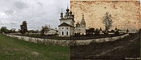 Юрьев-Польский, панорама Михайло-Архангельского монастыря