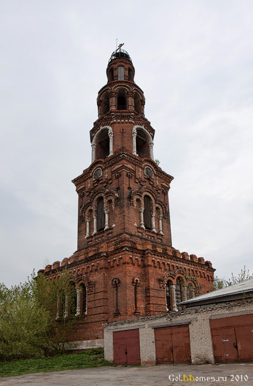 Юрьев-Польский,колокольня Петропавловского монастыря 1902г
