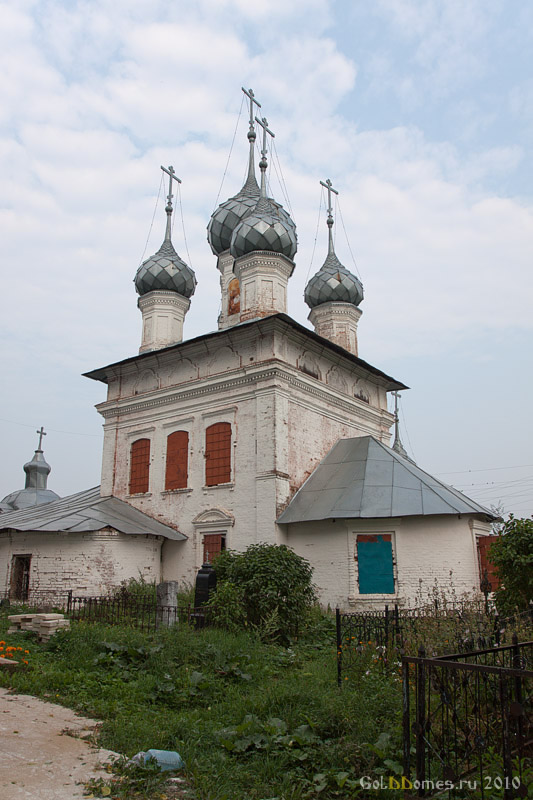 пос.Некрасовское,Церковь Спаса Преображения 1755г