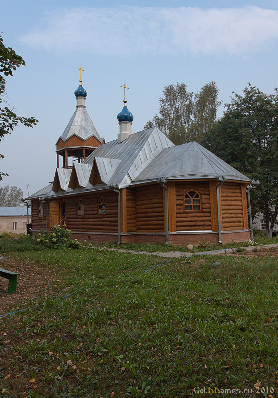 пос.Некрасовское,Николо-Бабаевский мужской монастырь,Церковь Николая Чудотворца 1817г